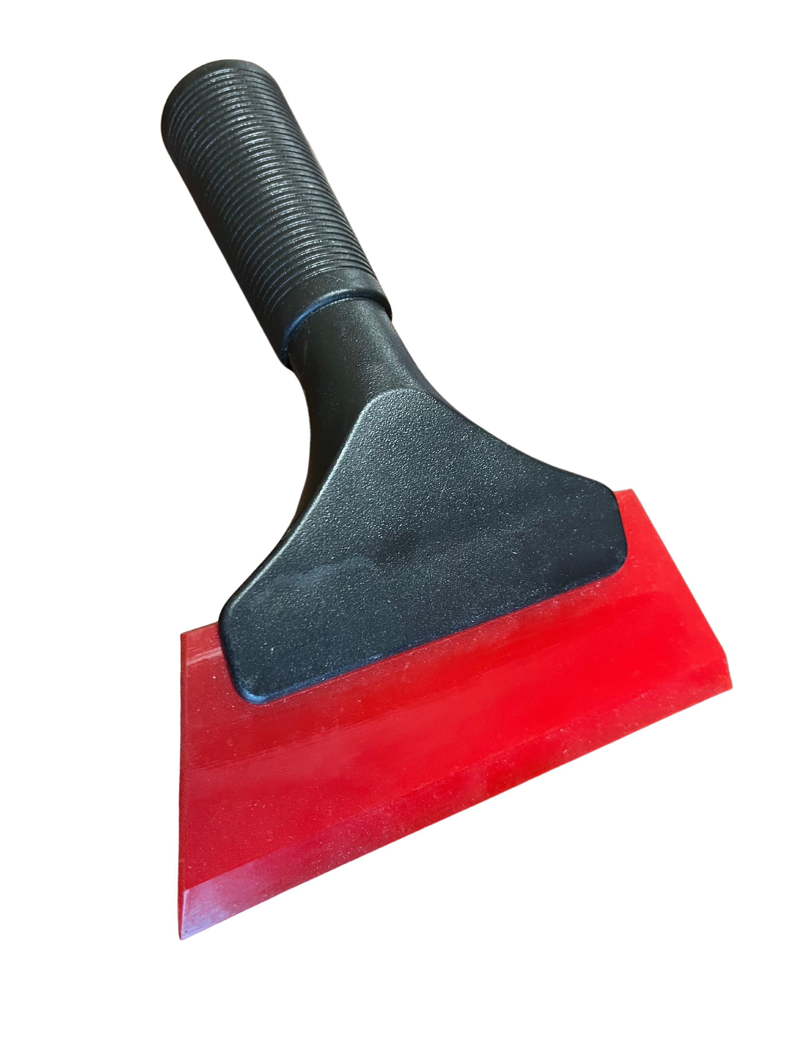 Red Squeegee with Handle